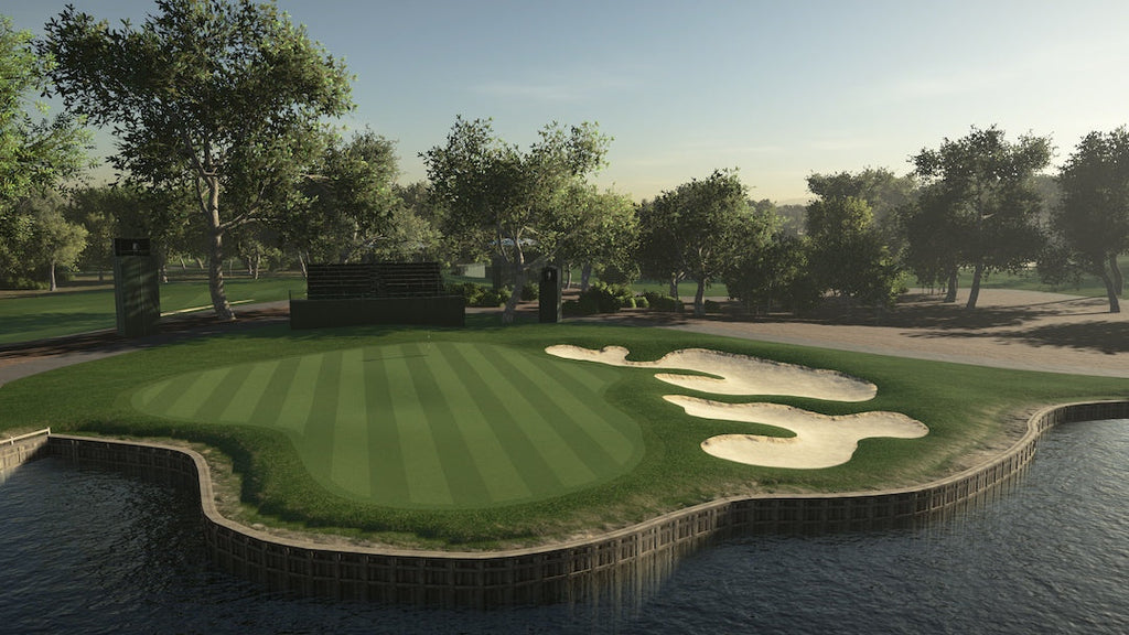 Play The Golf Club 2019 on the new SkyTrak+ launch monitor